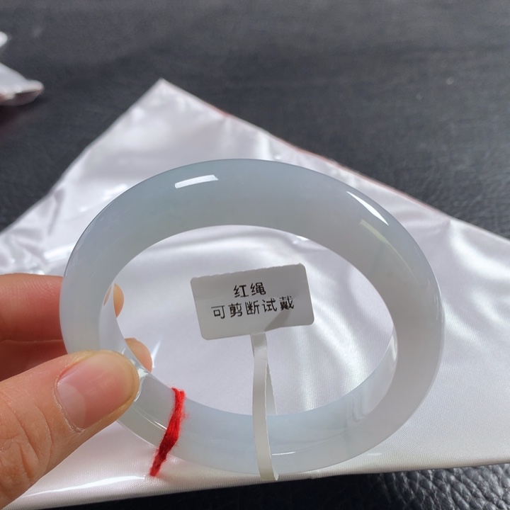 翡翠未镶嵌手镯56➕