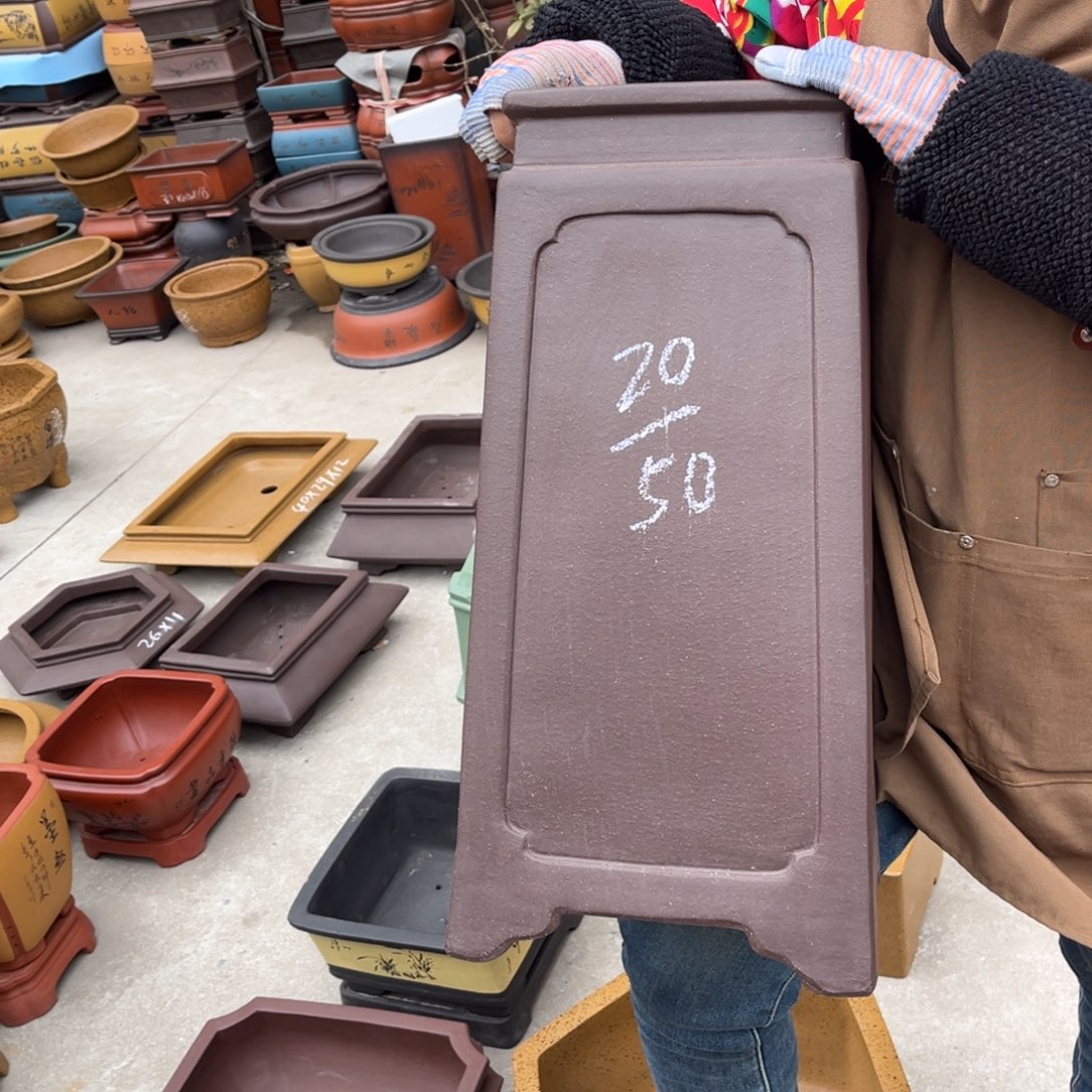 紫砂花盆盆景艺术