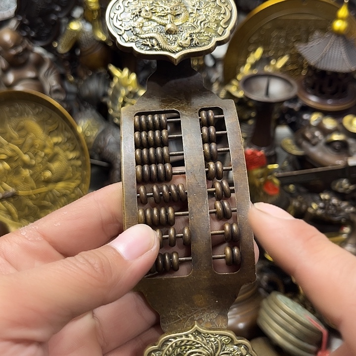 顺顺利利，铜器摆件