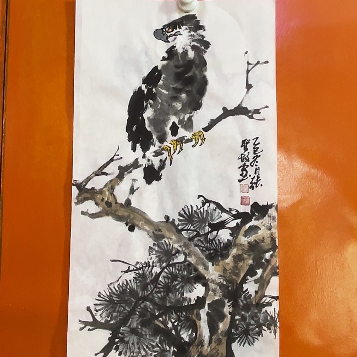 国画张圣敏先生纯手绘作品