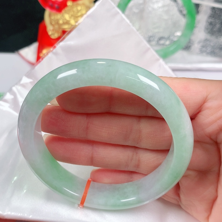 未镶嵌手镯翡翠妮*蔻  编号0275 正圈58.5