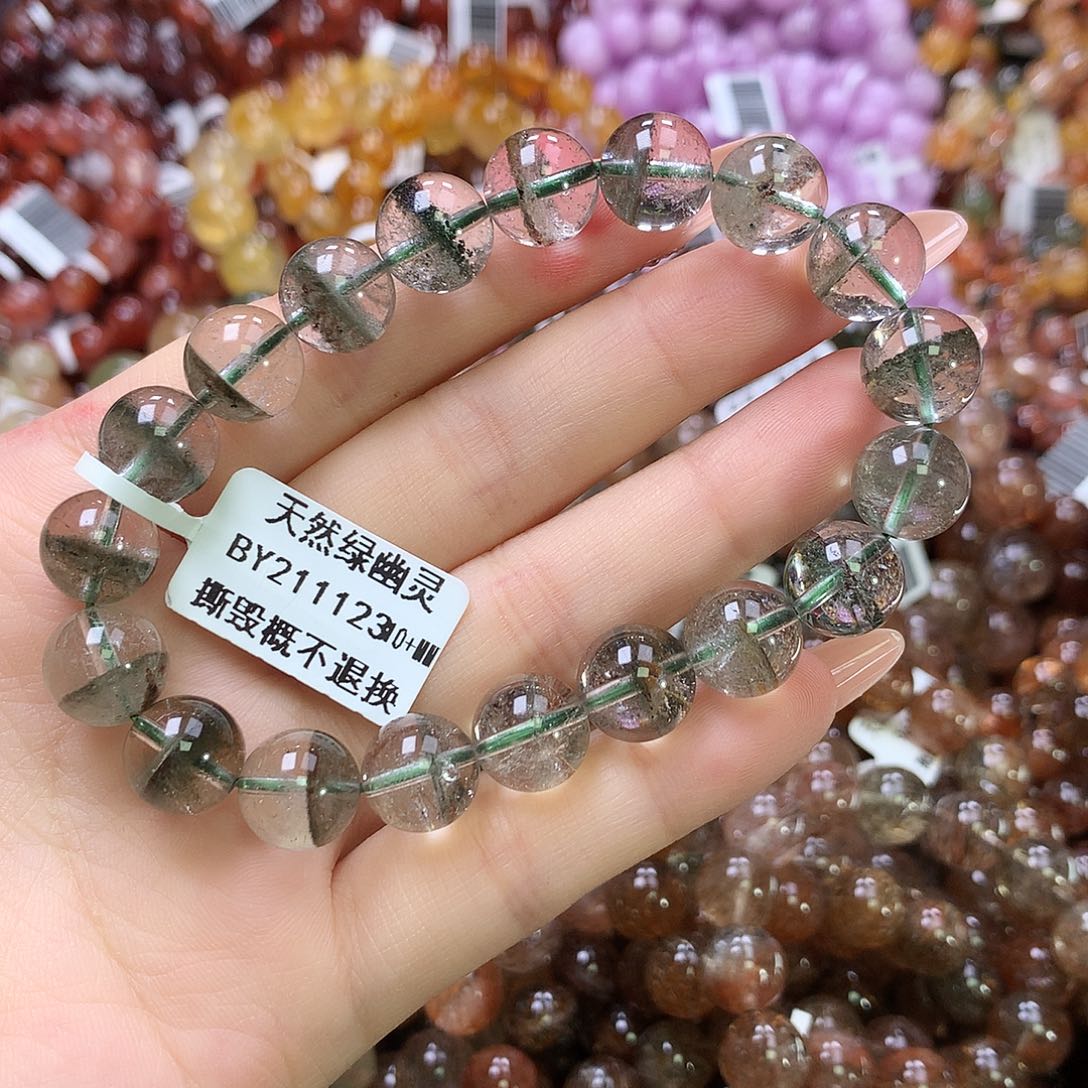 水晶手链未镶嵌，