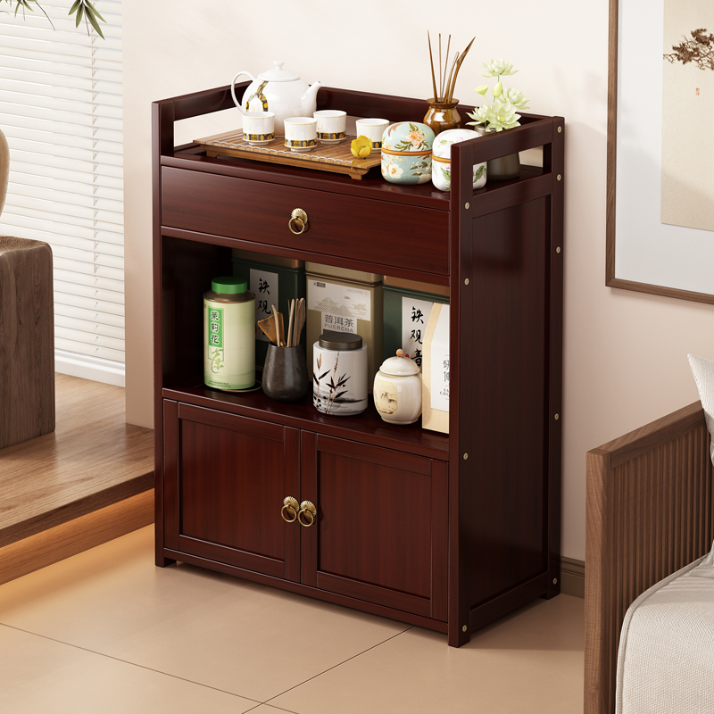 中式茶具展示架茶叶柜置物架中式多宝阁茶柜博古架茶柜茶叶博古架