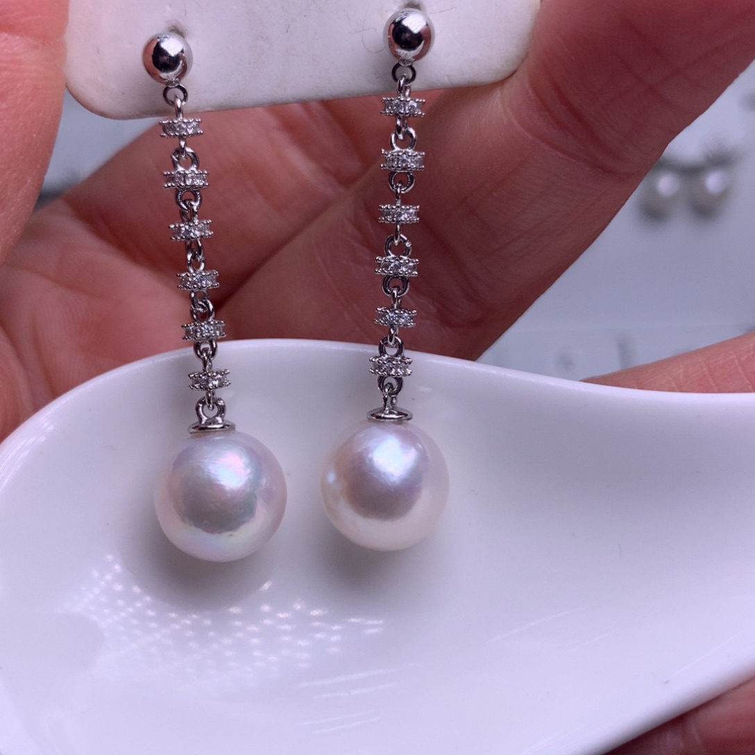 未镶嵌耳饰淡水珍珠