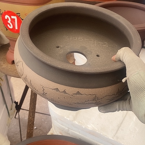 紫砂宜兴紫砂花盆源头工厂清仓处理