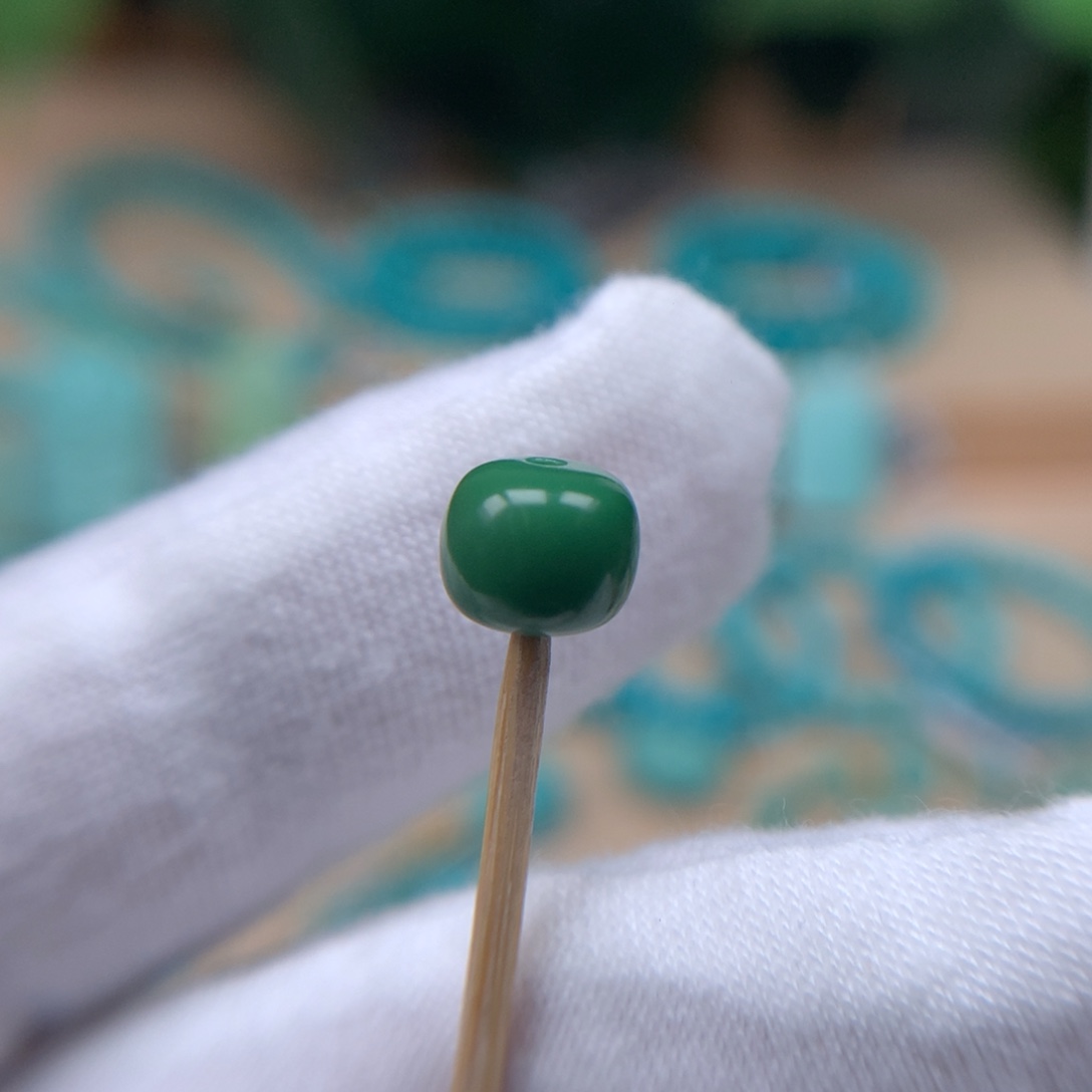 绿松石精品玉化未镶嵌