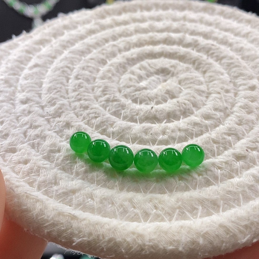 翡翠散珠卡6绿珠一手