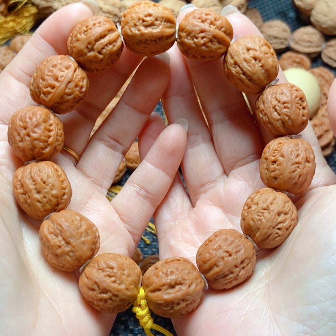 文玩核桃手串蚂蚁纹