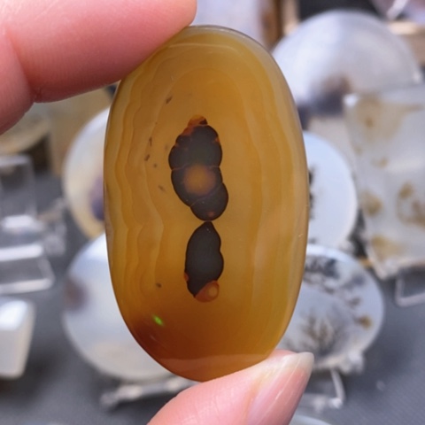 玛瑙/玉髓吊坠(赠链)未镶嵌