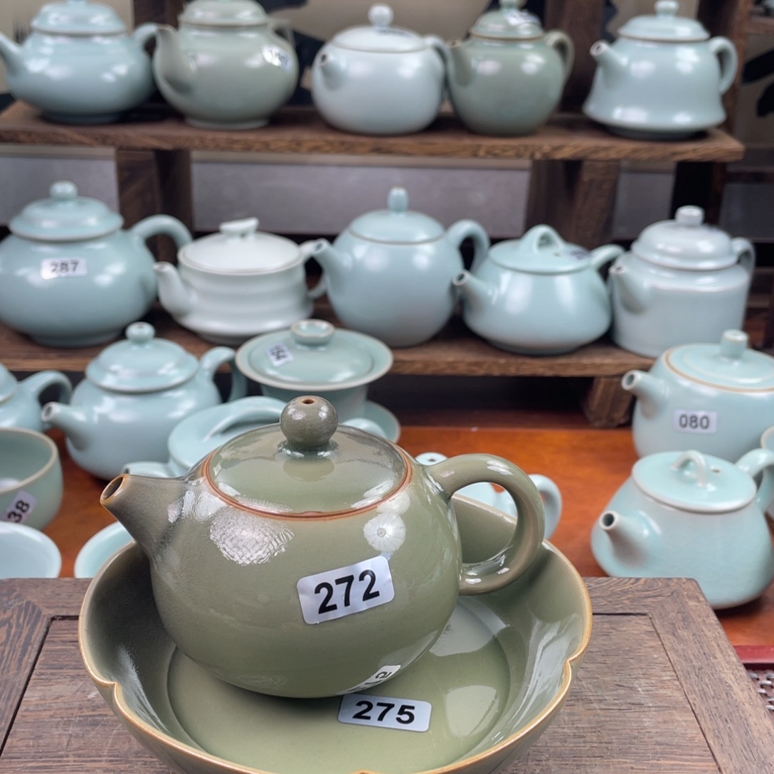 用***1陶窑变柴烧一套272号275号……$