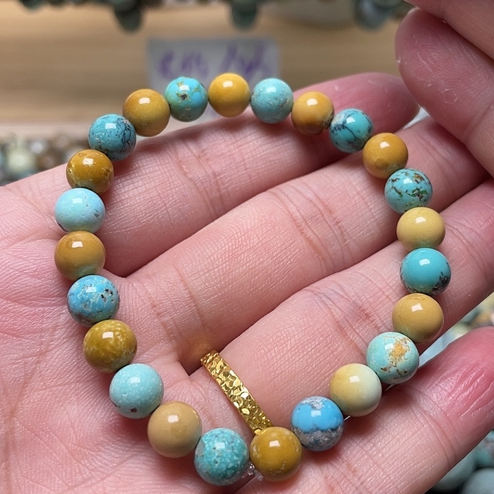 绿松石未镶嵌7.2左右的