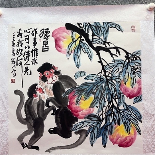 国画我们都是好孩子啊我的