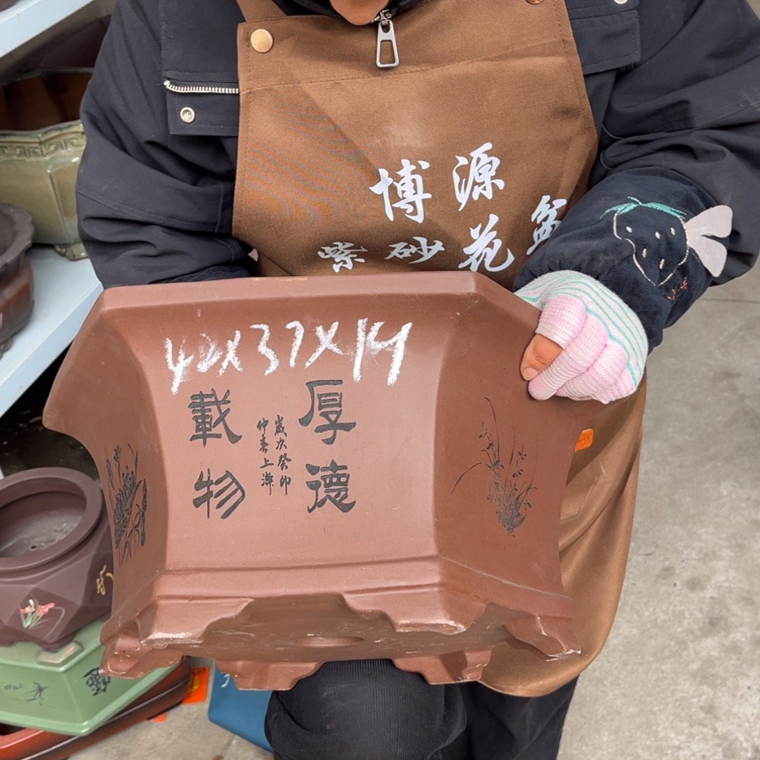 紫砂花盆盆景艺术