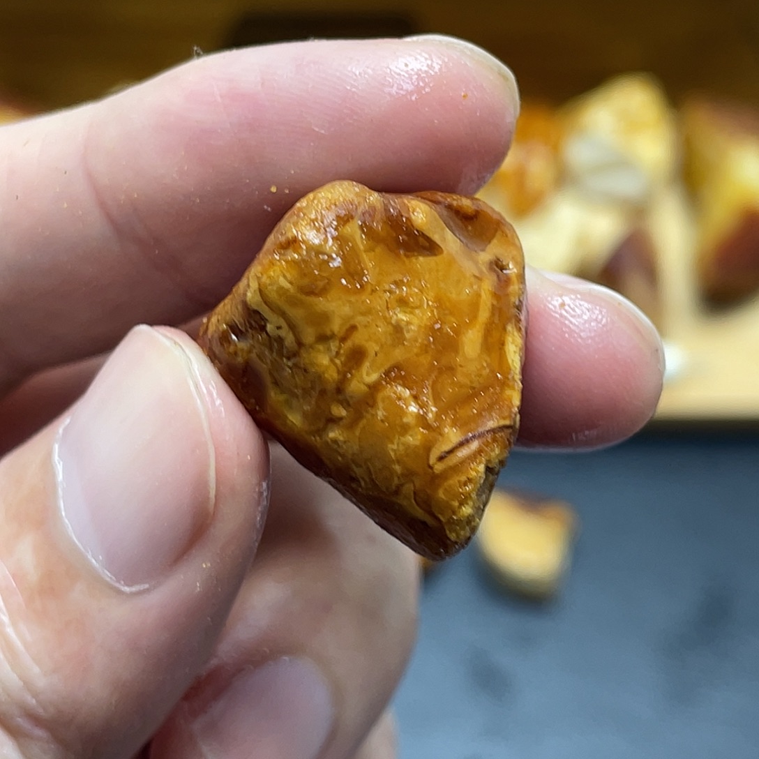 未镶嵌定制琥珀定制