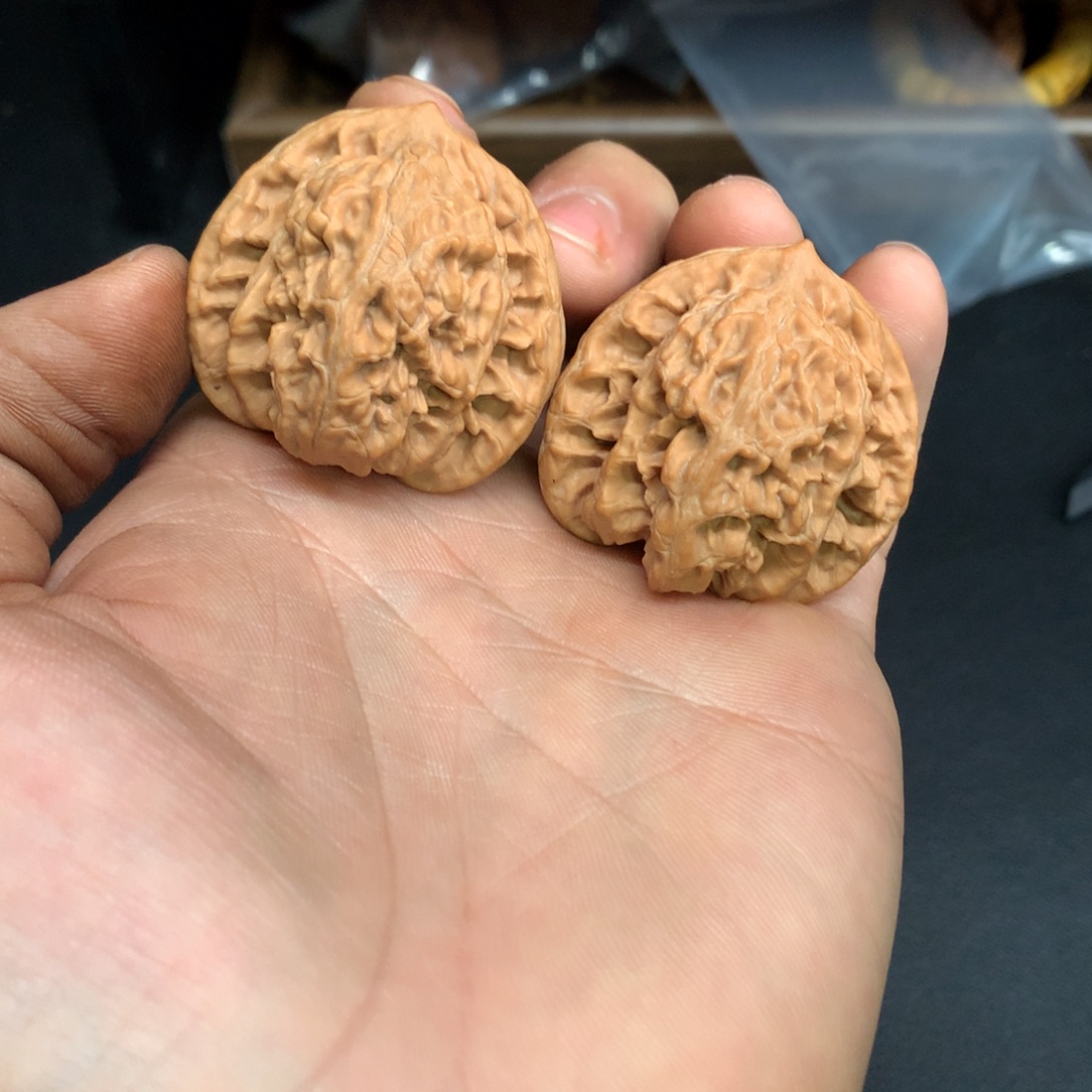 把件文玩核桃40盘龙虎