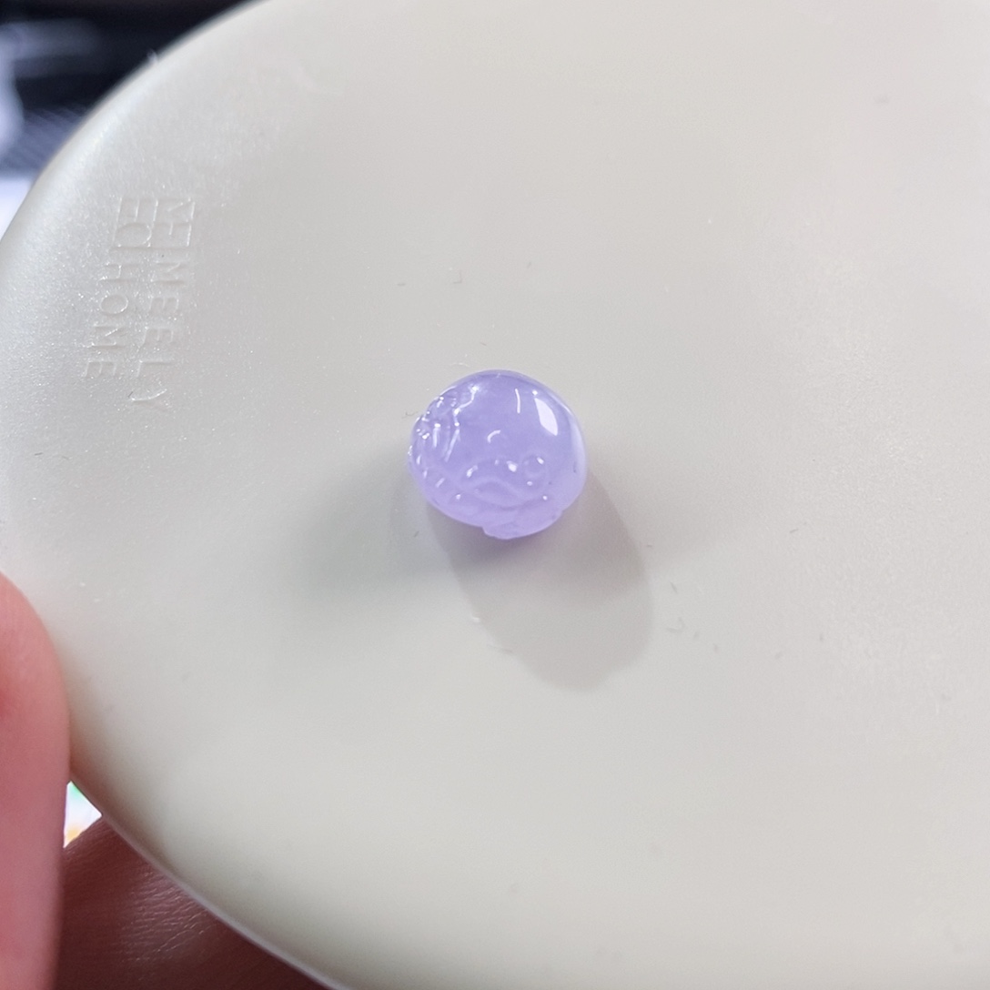 颈饰未镶嵌翡翠冰粉金蟾