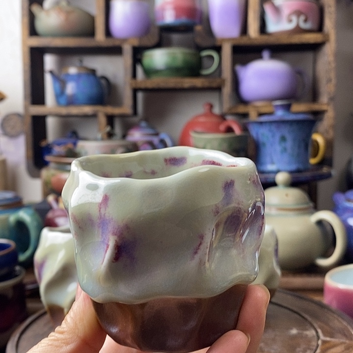 竹**幽中国神后钧瓷茶具
