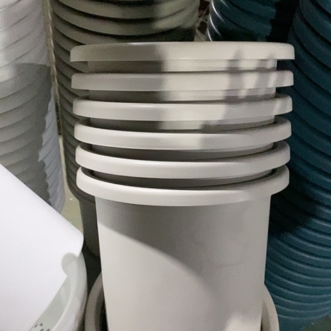 树脂微瑕7号6个无托灰白