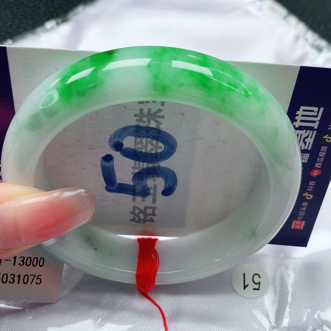 翡翠手镯未镶嵌缅甸天然a货翡翠