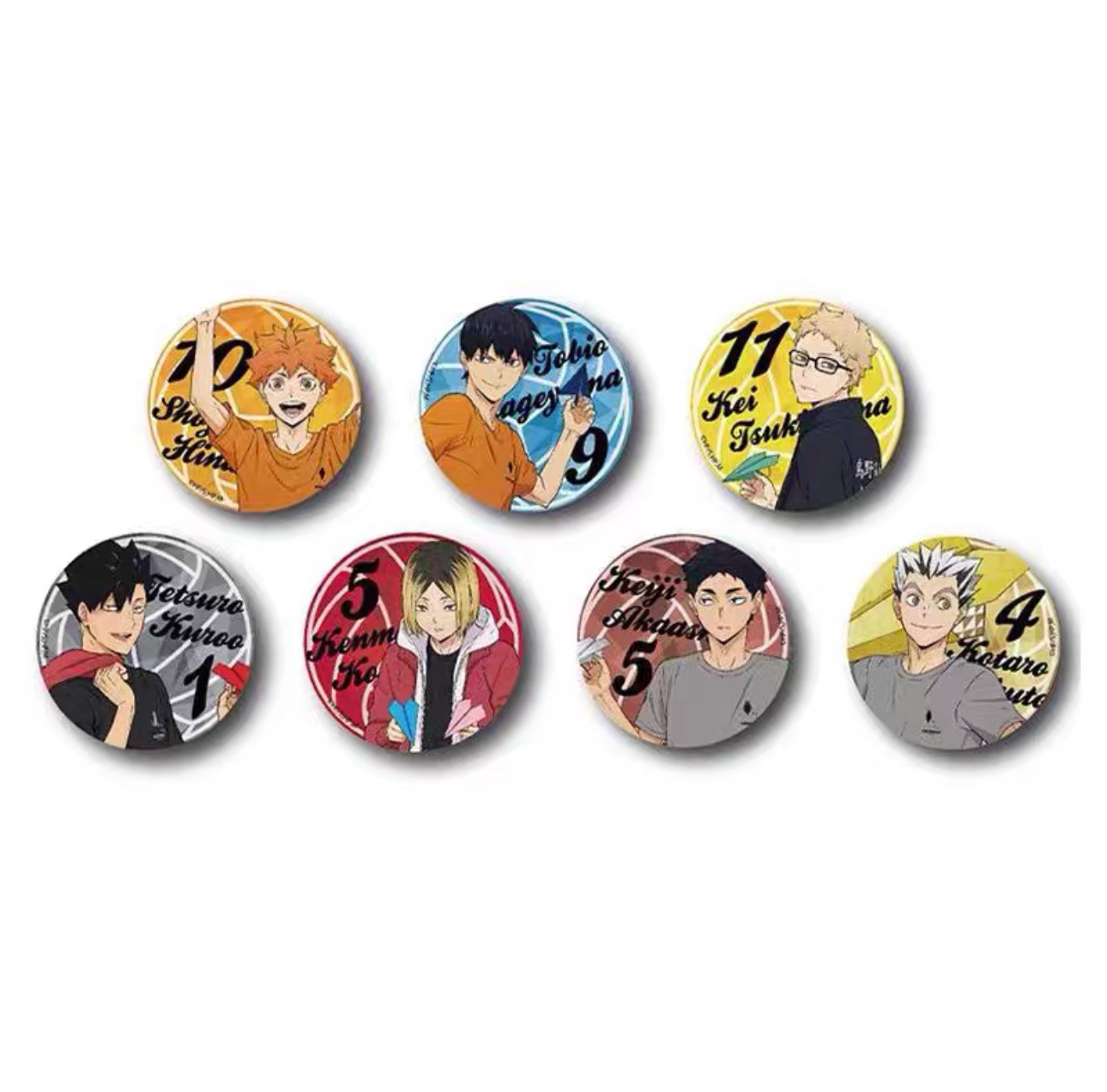 【日谷】排球少年纸飞机吧唧吧唧徽章 默认代拆（拆开不退）