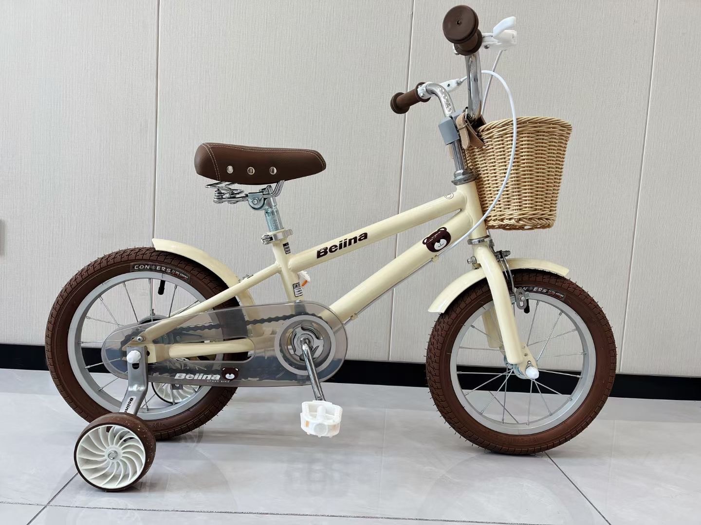 贝伊纳贝伊纳16寸儿童自行车辅助轮童车