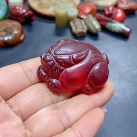 紫金钵盂菩提吊坠沧*