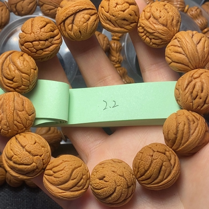 桃核吊坠秦岭山野生桃核