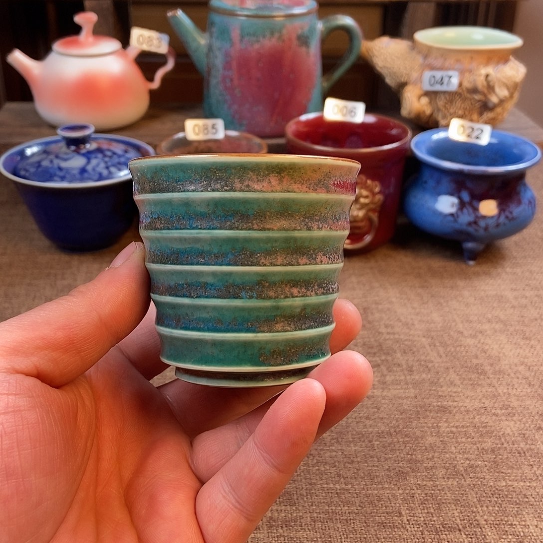 瓷片钧瓷钧瓷茶器