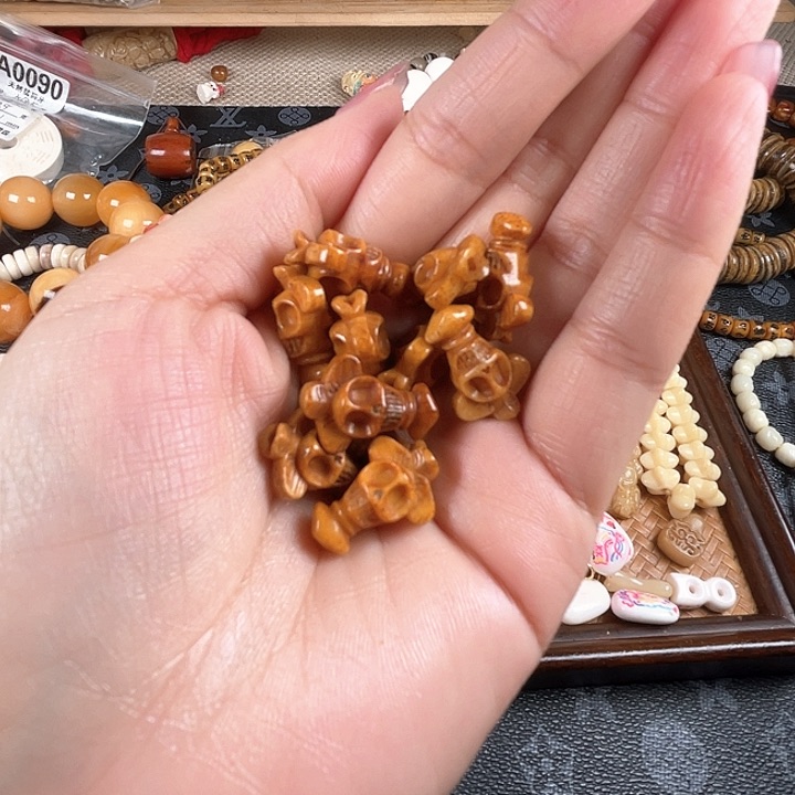 鹿骨手串/手链?****驼骨驼骨40，打包打包