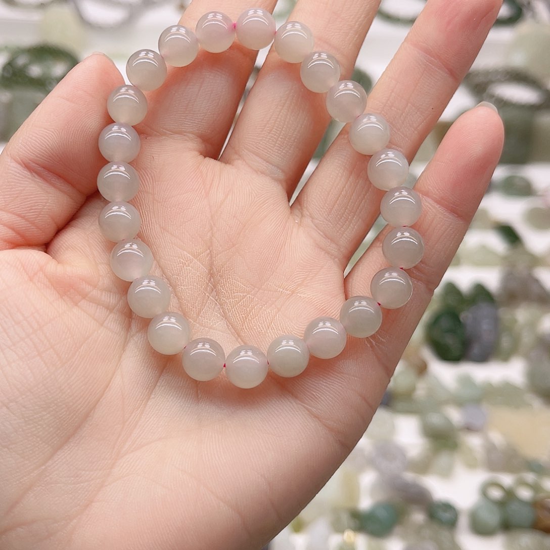 和田玉手串未镶嵌宣****n