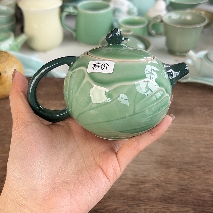 小米茶器龙泉青瓷