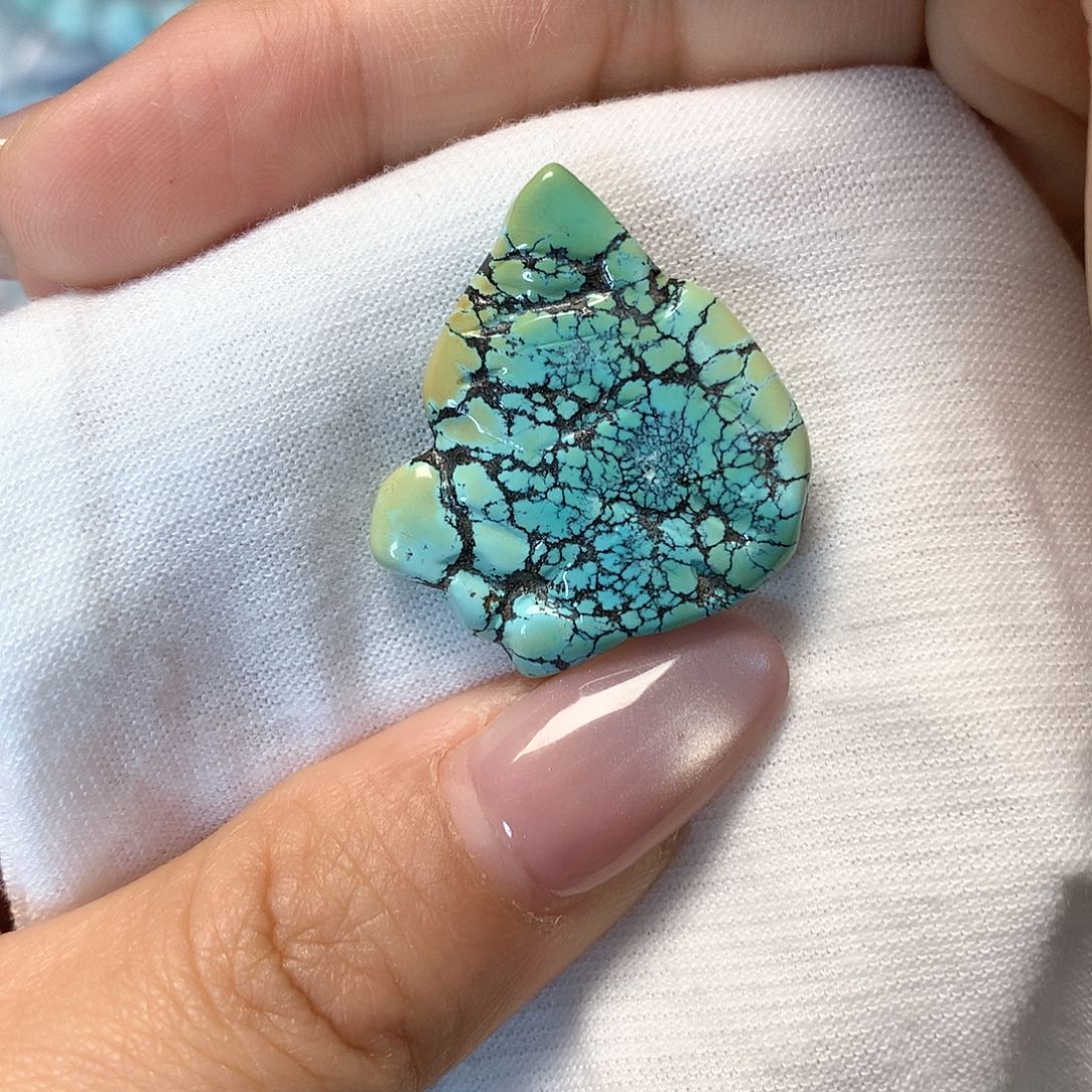 绿松石珠宝奇石未镶嵌