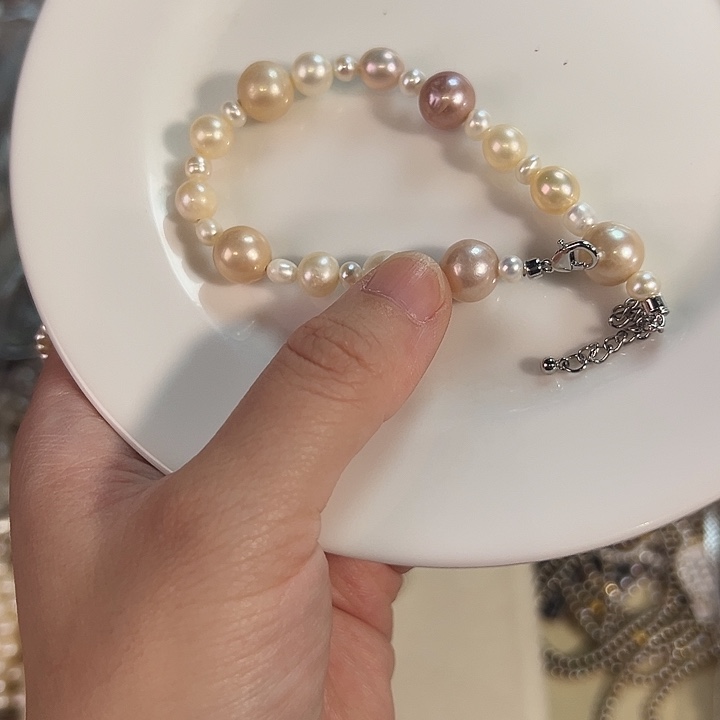 未镶嵌淡水珍珠耳饰