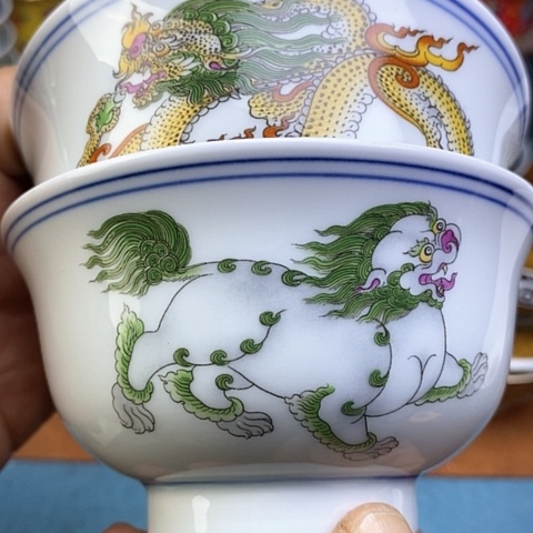 景德镇陶瓷藏式茶碗