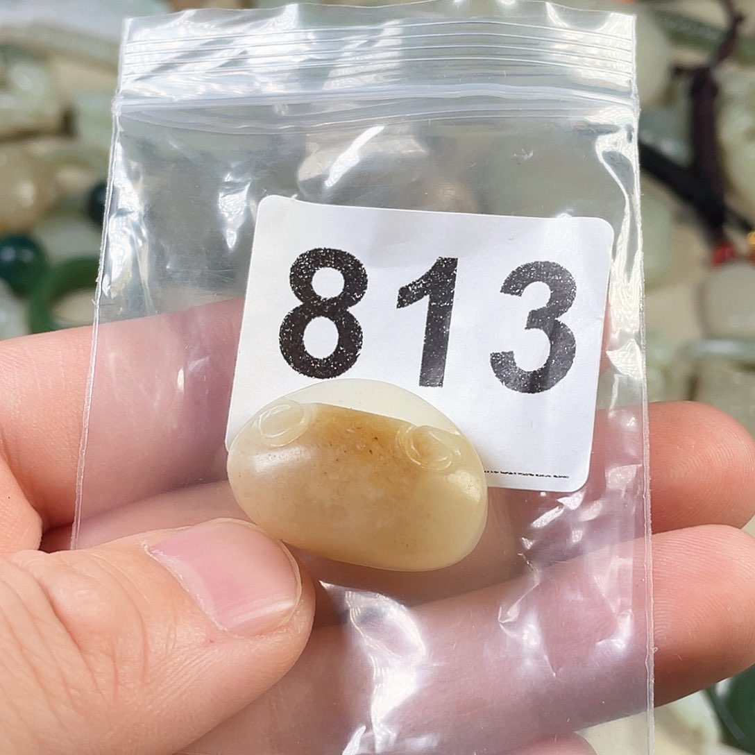 和田玉（糖玉）颈饰未镶嵌