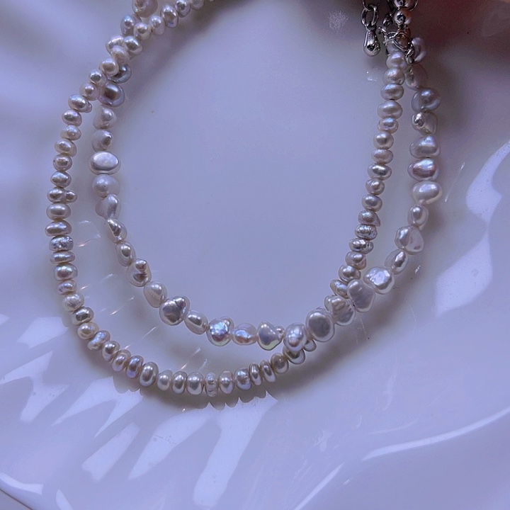 淡水珍珠手绳合金