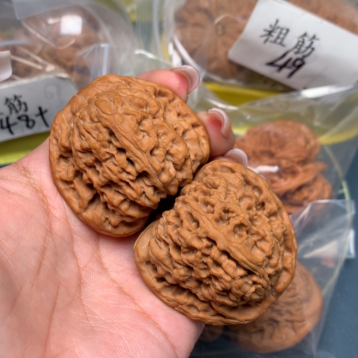 文玩核桃把件铁*人45-15254-8