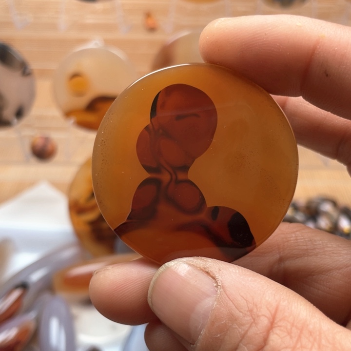 玛瑙/玉髓吊坠未镶嵌