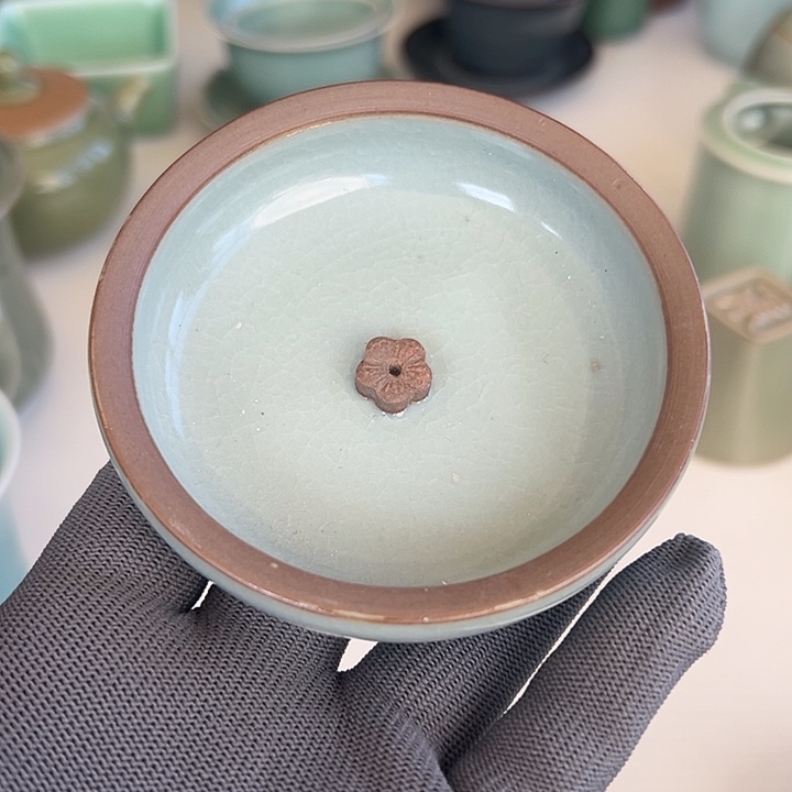 小米茶器龙泉青瓷