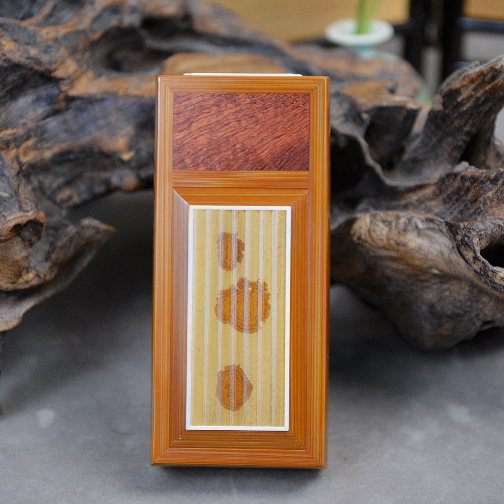 谭字款老玉竹穿条鱼黄蛉盒仙子方便携带盘玩背板红香妃鸣虫虫具