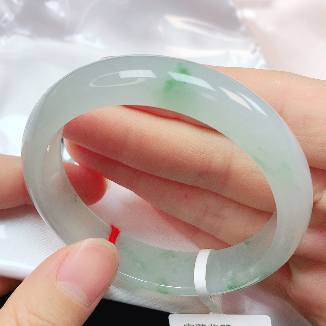 未镶嵌手镯翡翠抖音052