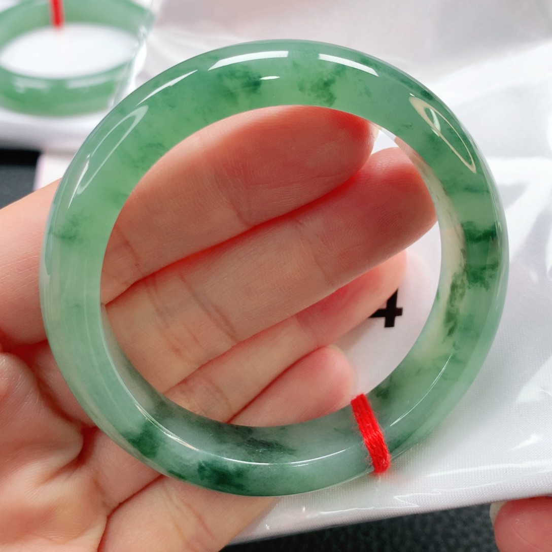 未镶嵌手镯翡翠51.8正