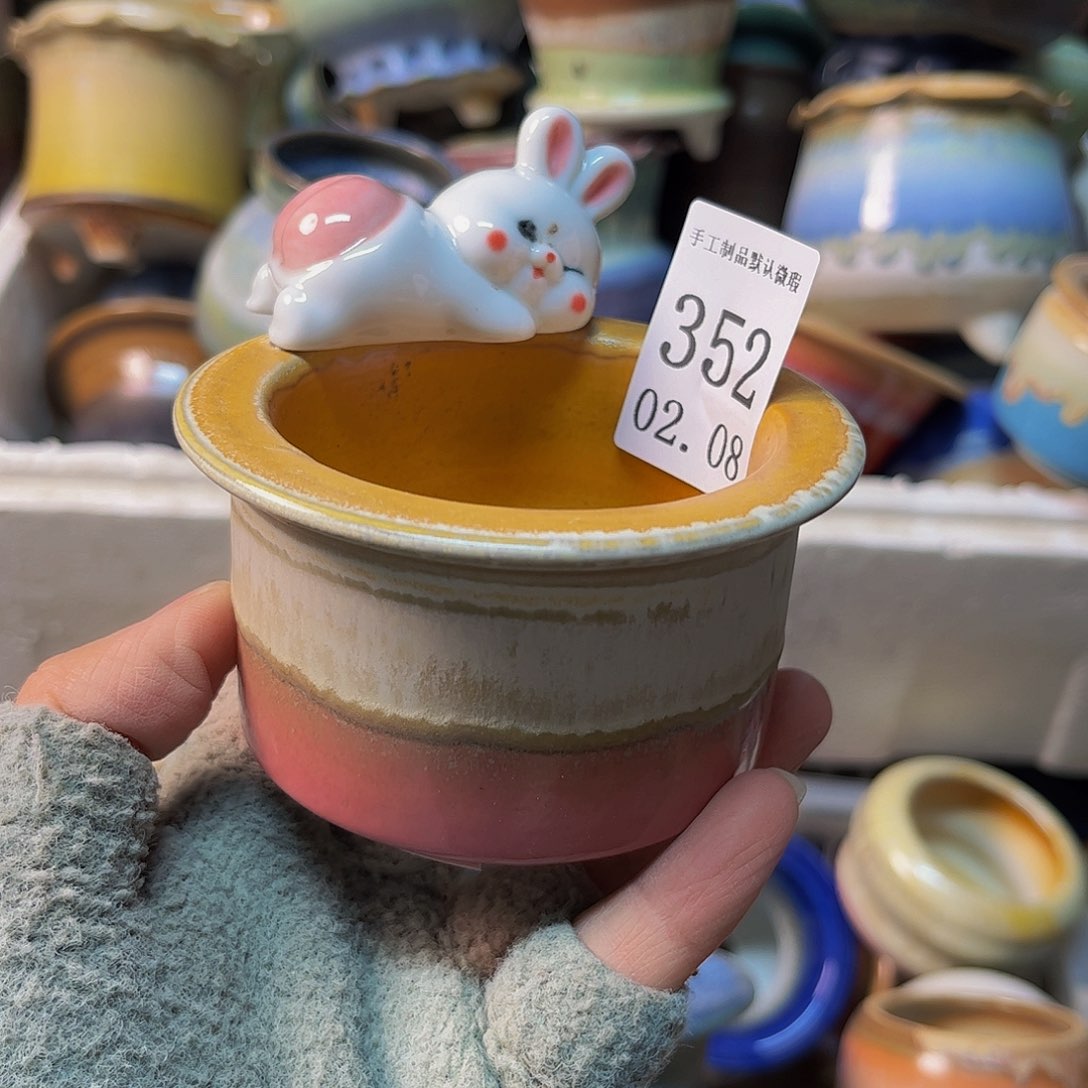 摆件景德镇陶瓷手工制作微瑕