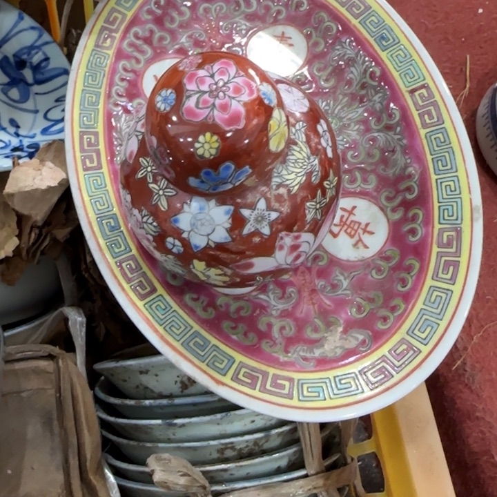 摆件陶亲**儿景德镇陶瓷艺术品