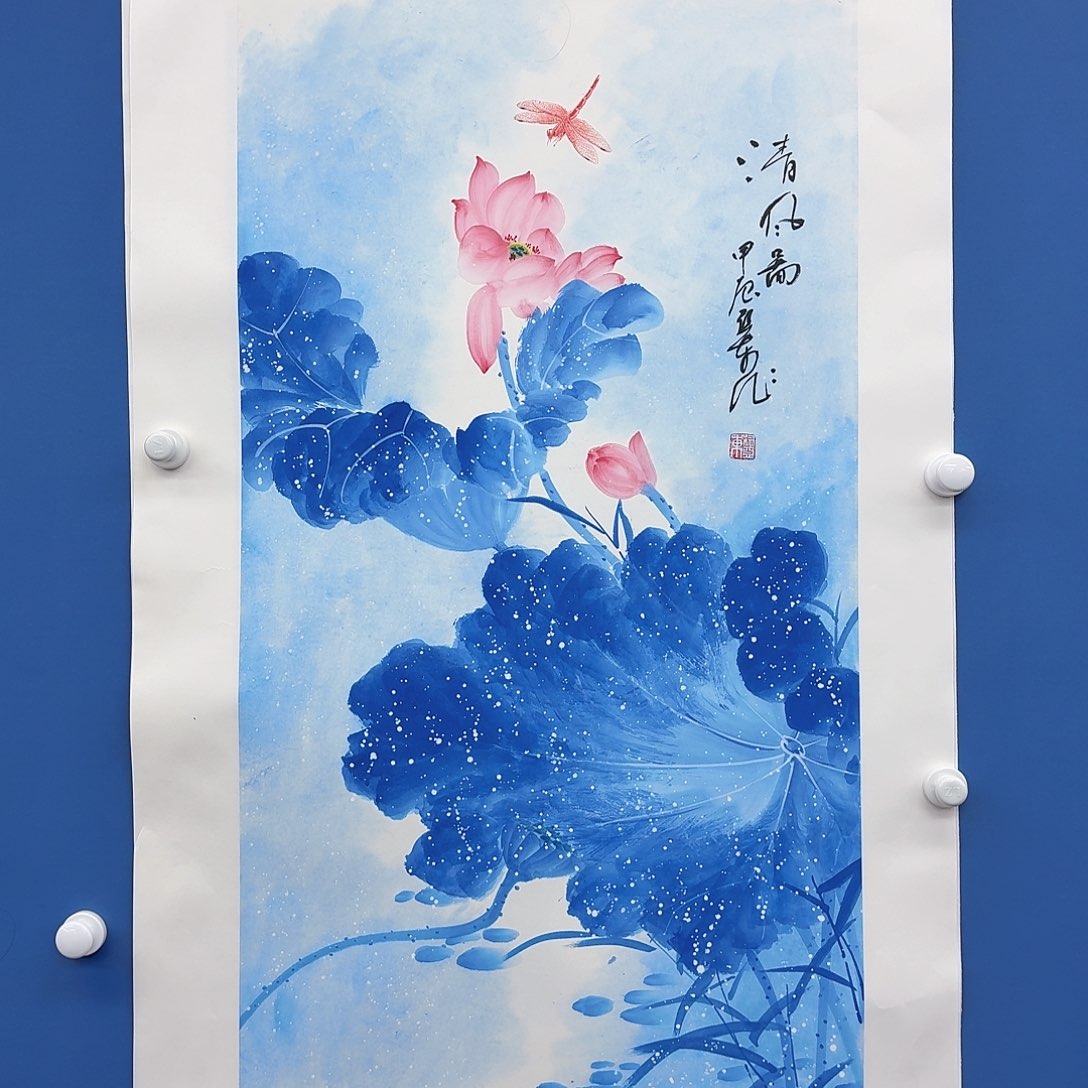 国画多次获得全国科技