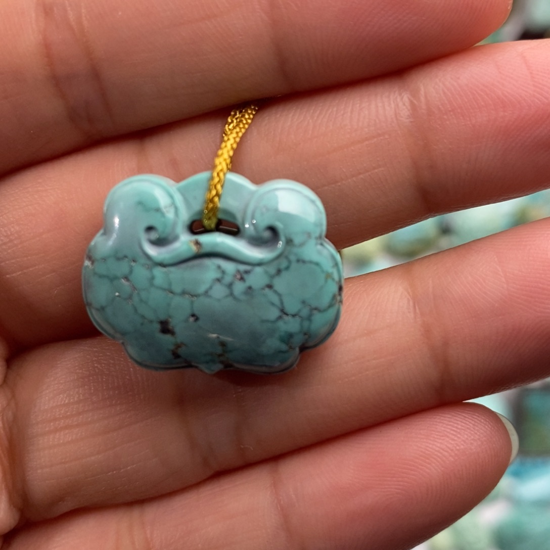 绿松石未镶嵌绿松石绿松石