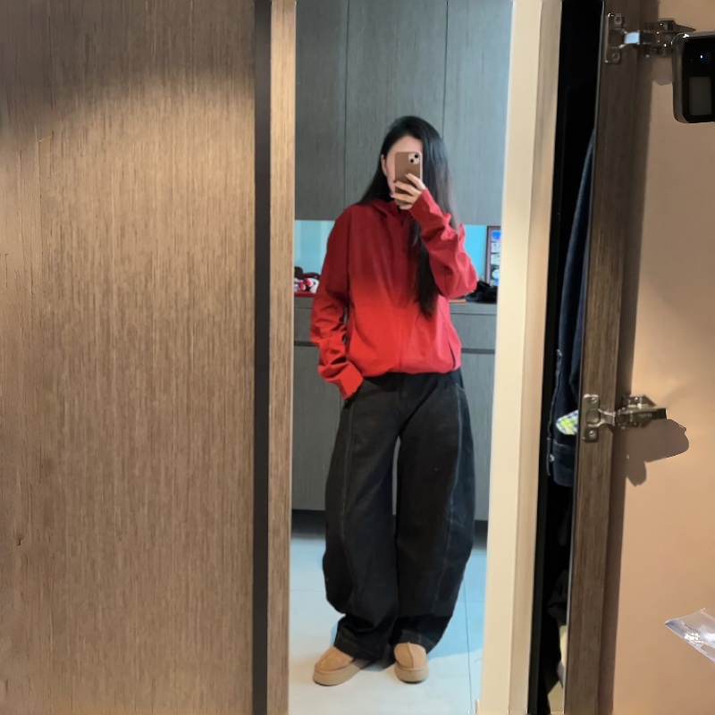 硬壳情侣款冲锋衣红色拒水5防黑科技百搭夹克瑜伽冲锋衣 3789