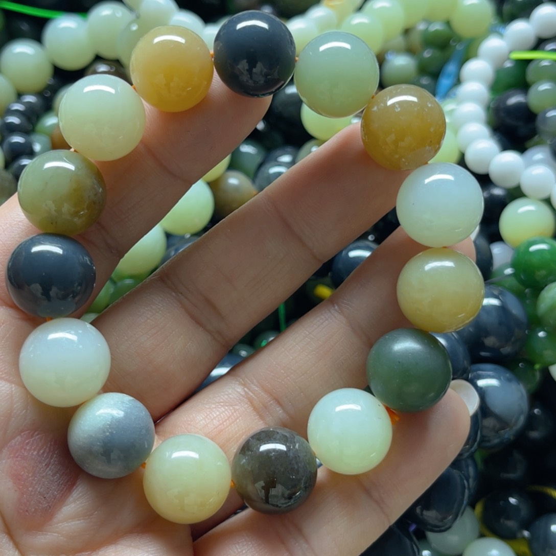 和田玉手链未镶嵌