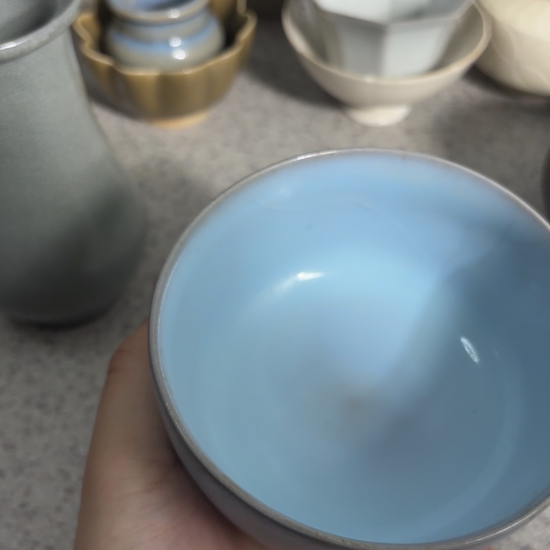 正***戒瓷片器型美观大方美观