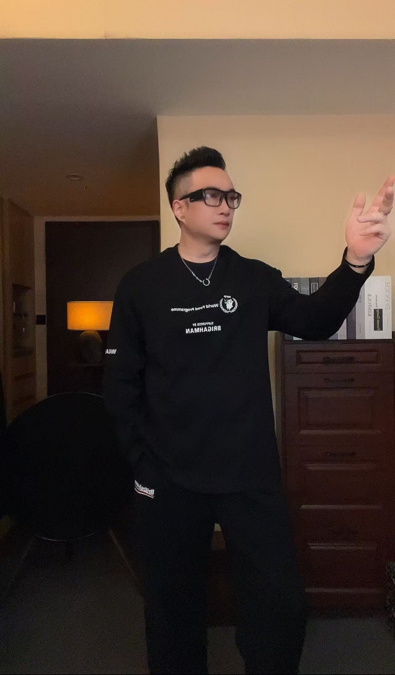 【BRIGRAHMAN】秋季经典长袖【编号106】宽松百搭情侣长袖